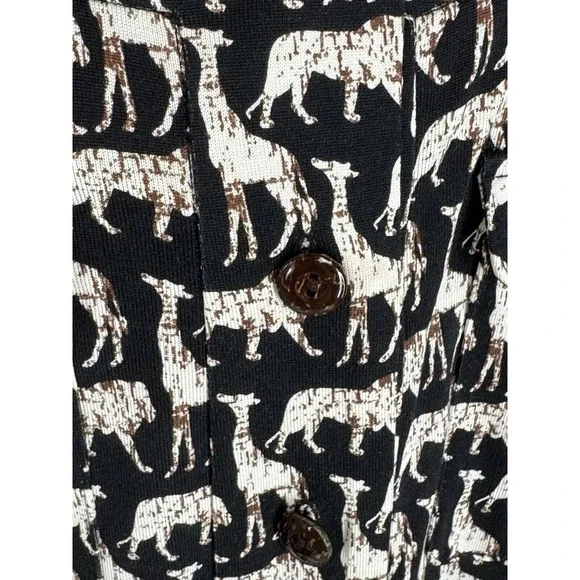 Diane Von Furstenburg Opal Jungle Animal Print Silk Button Front Romper Size 6‎ - Picture 8 of 15